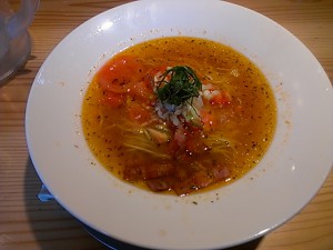 トマト拉麺 温